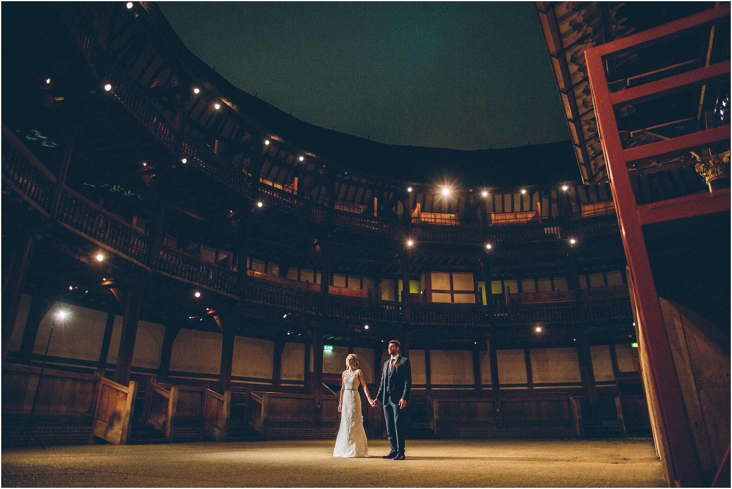 wedding photograph of bride and groom in london